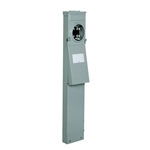 Ringless 50/30/20 GFI Pedestal With Light