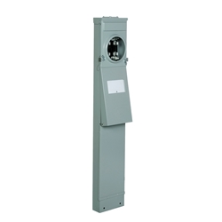 Ringless 50/30/20 GFI Pedestal With Light