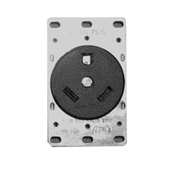 1263 - 30 Amp Receptacle with Bracket